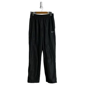 Reebok Unisex Black Athletic Wear Track Pants